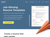 Desktop screenshot for resume-now.com