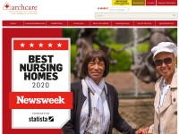 Desktop screenshot for archcare.org