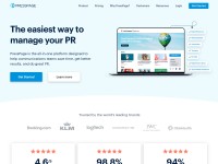 Desktop screenshot for presspage.com