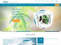 Desktop screenshot for sciex.com