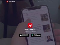 Desktop screenshot for newsbreakapp.com