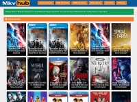 Desktop screenshot for mkvhub.com