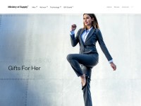 Desktop screenshot for ministryofsupply.com