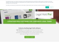 Desktop screenshot for legalholdpro.com