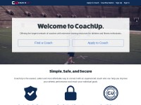 Desktop screenshot for coachup.com
