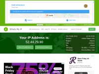 Desktop screenshot for whatsmyip.com