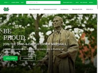 Desktop screenshot for marshall.edu