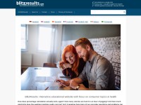 Desktop screenshot for blitzresults.com