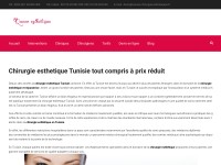 Desktop screenshot for tunisie-chirurgies-esthetiques.fr