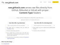 Desktop screenshot for githack.com
