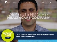 Desktop screenshot for otsuka-us.com