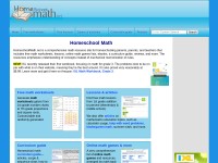 Desktop screenshot for homeschoolmath.net