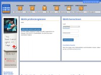 Desktop screenshot for iban-rechner.de