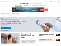 Desktop screenshot for medscape.com
