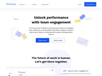 Desktop screenshot for officevibe.com