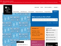 Desktop screenshot for spl.org