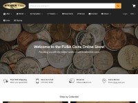 Desktop screenshot for fubacoins.com