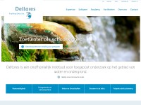 Desktop screenshot for deltares.nl