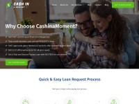 Desktop screenshot for cashinamoment.com