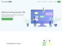 Desktop screenshot for procedureflow.com