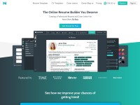 Desktop screenshot for novoresume.com