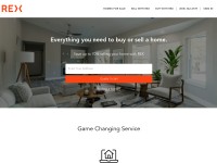 Desktop screenshot for rexhomes.com