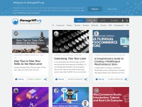Desktop screenshot for managewp.org