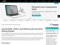 Desktop screenshot for turborater.com