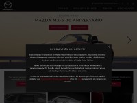 Desktop screenshot for mazda.mx