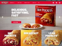 Desktop screenshot for hotpockets.com