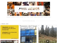 Desktop screenshot for awwmemes.com