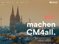 Desktop screenshot for cm4all.net