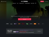 Desktop screenshot for canalplus.com