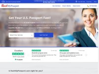 Desktop screenshot for rushmypassport.com