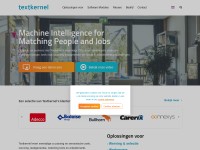 Desktop screenshot for textkernel.nl