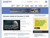 Desktop screenshot for biometricupdate.com
