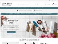 Desktop screenshot for skincarerx.com