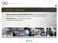 Desktop screenshot for caci.com