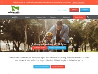 Desktop screenshot for railstotrails.org