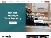 Desktop screenshot for rentler.com