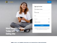 Desktop screenshot for iamnaughty.com