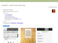 Desktop screenshot for mydailybible.org