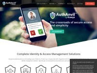 Desktop screenshot for authanvil.com