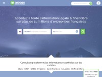 Desktop screenshot for manageo.fr