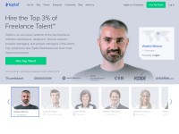 Desktop screenshot for toptal.com