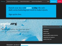 Desktop screenshot for poets.org