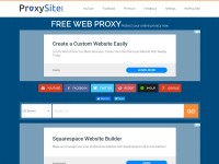 Desktop screenshot for proxysite.com