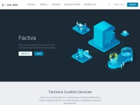 Desktop screenshot for factiva.com