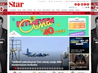 Desktop screenshot for stargazete.com