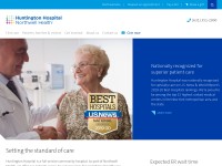 Desktop screenshot for hunthosp.org